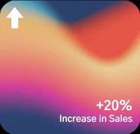 Our tools can result in a 20% increase in sales